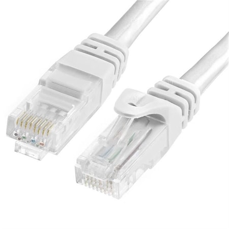 Cmple Cat6 500MHz UTP Ethernet LAN Network Cable - 5 ft. - White 952-N